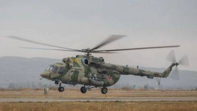 Российский вертолёт Ми-8 перелетел в Украину