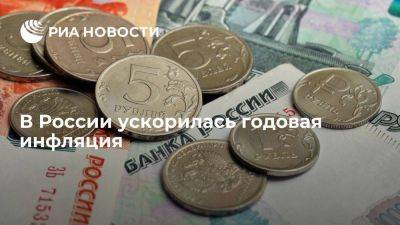 МЭР: инфляция в России в годовом выражении на 21 августа ускорилась до 4,88%