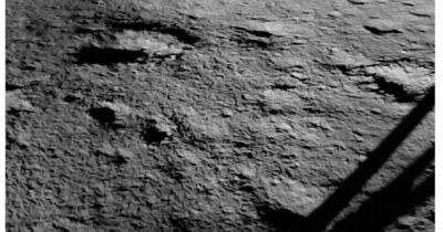 Индия показала первые снимки Луны с места посадки аппарата миссии "Чандраян-3" (фото)