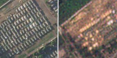 В Беларуси активно демонтируют лагерь ЧВК Вагнера, который могли покинуть более 2000 боевиков — спутниковое фото
