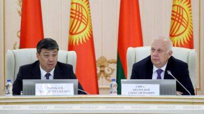 Торобаев предложил провести в 2024 году Форум регионов Беларуси и Кыргызстана