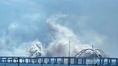 Буданов о недавних взрывах возле Керченского моста: Цель была другая