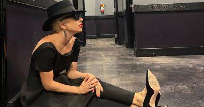 Леди Гага в роскошном винтажном платье показала этапы своей репетиции (фото)