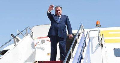 Президент Таджикистана отбыл Казахстан с рабочим визитом