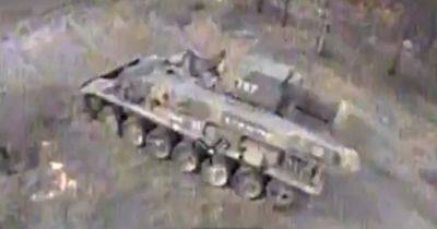Бойцы 126 бригады ТРО FPV-дронами уничтожили российскую БРЭМ на Херсонщине (видео)