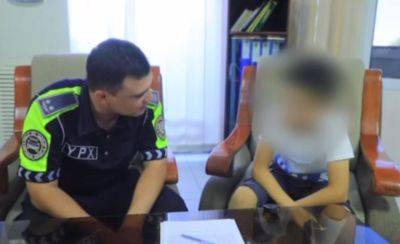 В Навои поймали 11-летнего ребенка за рулем авто на оживленной трассе - podrobno.uz - Узбекистан - Ташкент