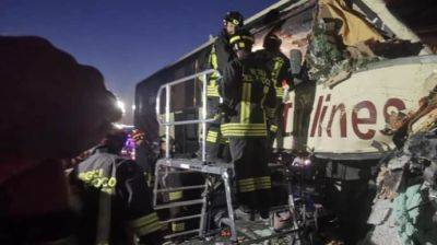 В Италии попал в ДТП автобус с украинцами, есть пострадавшие