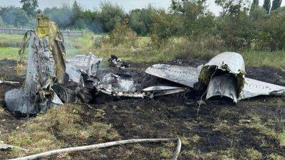 В районе Житомира столкнулись два украинских самолета. Пилоты погибли