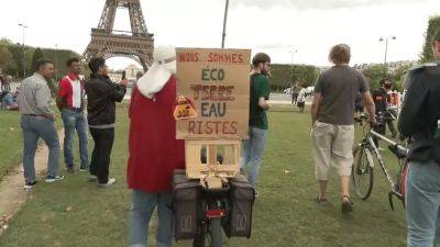 "Водный конвой": протест в Париже против создания искусственных водохранилищ для агробизнеса