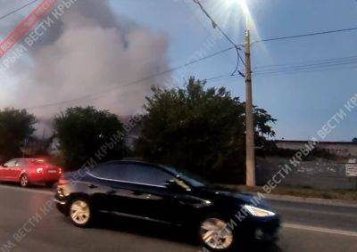 Взрывы в Севастополе 26 августа – пожар вспыхнул в районе складов - кадры