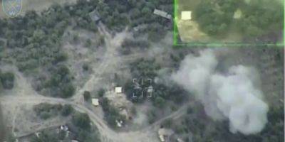 «Пламенный привет». ВСУ ударили по командному пункту россиян на юге Украины — видео