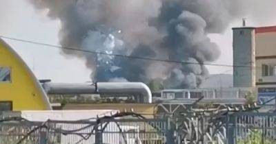В России произошел очередной крупный пожар: уничтожен склад
