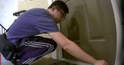 Ссора из-за шума: мужчина впрыскивал химикаты шприцом под дверь соседа (видео)