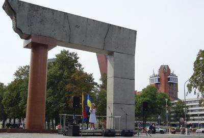 В Клайпеде отметили главный праздник Украины
