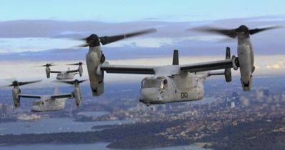 В Австралии упал американский конвертоплан V-22 Osprey: погибли три морпеха
