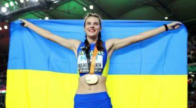 Украинка Ярослава Магучих впервые в своей карьере стала чемпионкой мира по прыжкам в высоту