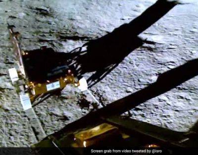 Индия получила первые в истории научные данные с южного полюса Луны