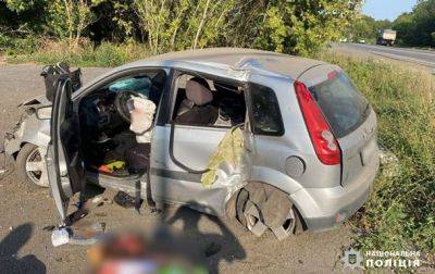 В Черкасской области автомобиль въехал в две электроопоры: погиб ребенок