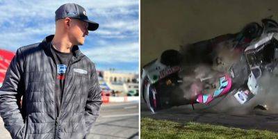 Десять раз перевернулся в воздухе: американский гонщик чудом выжил в страшной аварии — видео
