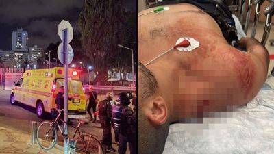 Задержан демонстрант, ударивший ножом полицейского в Тель-Авиве