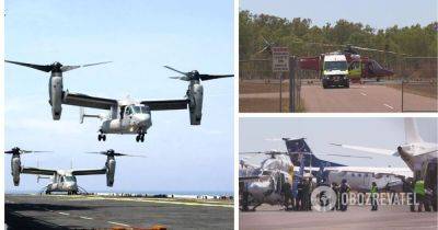 Sky News - Авиакатастрофа в Австралии – V-22 Osprey с 20 морпехами США – разбился на острове Тиви – фото - obozrevatel.com - США - Австралия - Филиппины - Индонезия