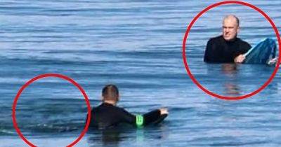 Атака акул в Австралии: серфер сфотографировался и мгновение спустя остался без ноги (фото)