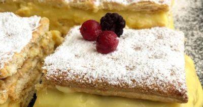 Классический десерт на вашем столе: как приготовить изысканный торт Мильфей с кремом - focus.ua - Украина