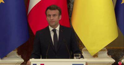 Макрон оценил вероятность участия Франции в войне в Украине (видео)