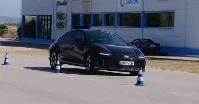 Электромобиль Hyundai Ioniq 6 разочаровал экспертов своей управляемостью (видео)