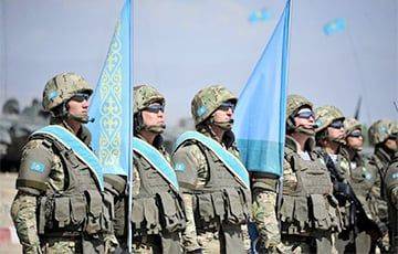 В Беларусь прибыли войска из Казахстана