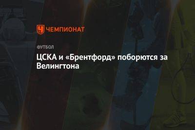 ЦСКА и «Брентфорд» поборются за Велингтона - championat.com - Москва - Англия - Сан-Паулу