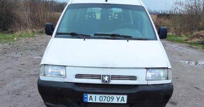 В Украине обнаружен нестандартный электромобиль Peugeot Expert 2000 года (фото)