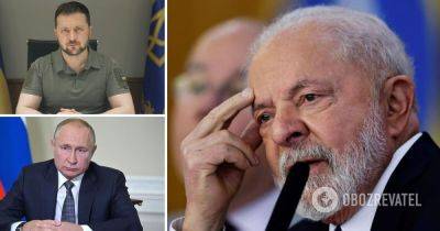 Лула да Силва – президент Бразилии снова посетовал, что Путин и Зеленский игнорируют его мирный план