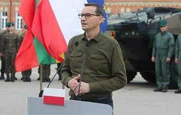 Польша увеличивает военный контингент у границы с Беларусью