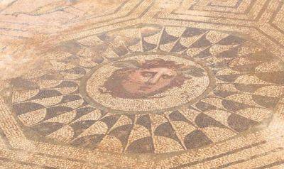 В Испании нашли мозаику с изображением горгоны Медузы