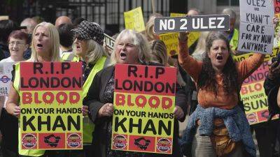 Лондон: протесты против «зоны чистого воздуха»