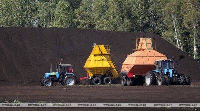 В Беларуси в 2023 году добыли 2 млн тонн торфа