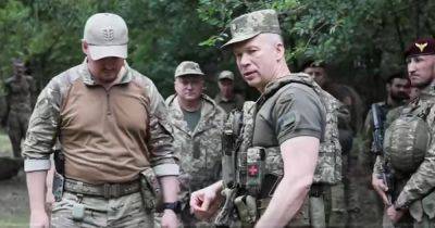 Александр Сырский - Сырский посетил бойцов на переднем крае и поставил важную задачу - dsnews.ua - Россия - Украина - Бахмут