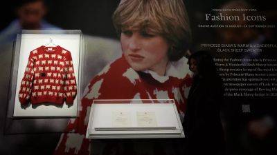 "Иконы стиля": свитер принцессы Дианы выставили на аукцион