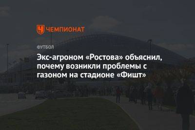 Экс-агроном «Ростова» объяснил, почему возникли проблемы с газоном на стадионе «Фишт»