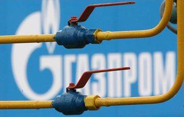 «Газпром» сжигает наличные со скоростью 16 миллиардов российских рублей в день