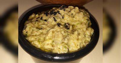 Бабагануш — невероятно вкусное блюдо из баклажанов: есть с хлебом, питой или лавашом