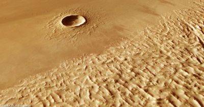 Новые изображения Марса раскрывают взрывное прошлое культовой достопримечательности планеты (фото)