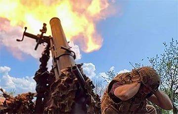Бойцы бригады «Азов» из миномета уничтожили вражеский ДОТ с окопным РЭБом