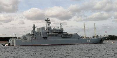 Корабль Оленегорский горняк в Новороссийске подбит 4 августа - первые кадры