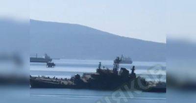 Удачная операция СБУ: в бухте Новороссийска поврежден большой десантный корабль «Оленегорский горняк»