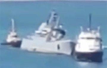 СМИ: Морской дрон подбил лучший десантный корабль Северного флота РФ