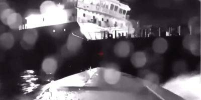 «Двухметровая пробоина». В РФ рассказали о повреждениях танкера SIG после атаки морского дрона в районе Крымского моста