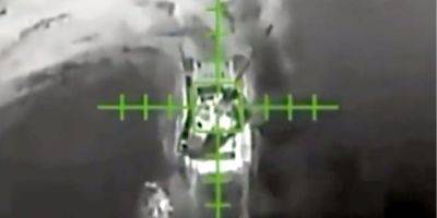 Удачная охота. Украинский дрон обратил в бегство, а потом и уничтожил хваленый российским танк T-90M Прорыв — видео