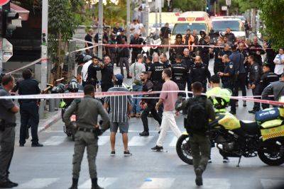 Теракт в центре Тель-Авива, есть тяжелораненый